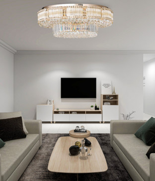 리프니 39등 크리스탈 거실등, 인테리어 거실조명