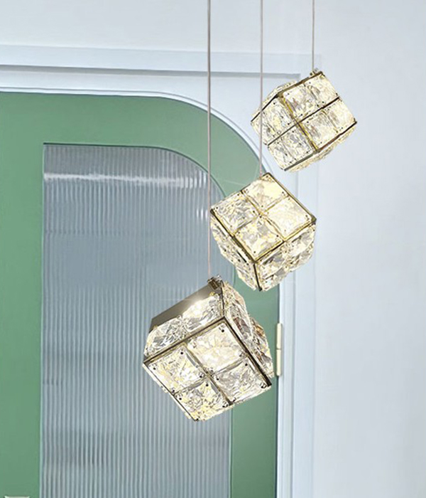 미라클 LED식탁등 크리스탈식탁등 (1등,2등,3등)